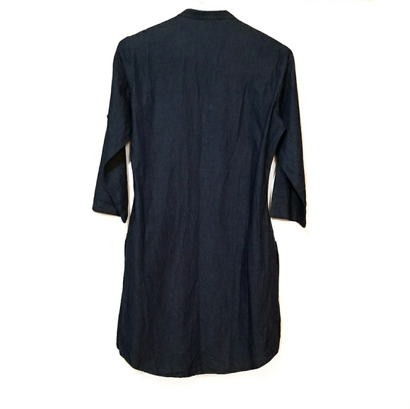 ๐ Soch Chambray Embroirdered Shift Dress Size S - Picture 3 of 5
